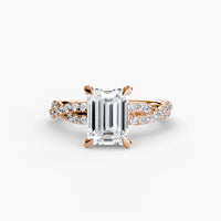 Thumbnail for The Twisted Pavé Solitaire