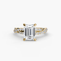 Thumbnail for The Twisted Pavé Solitaire