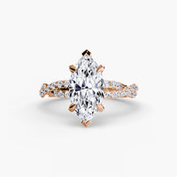 Thumbnail for The Twisted Pavé Solitaire