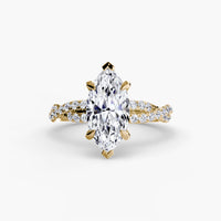 Thumbnail for The Twisted Pavé Solitaire
