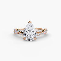 Thumbnail for The Twisted Pavé Solitaire