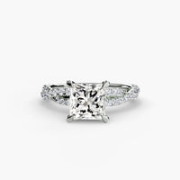 Thumbnail for The Twisted Pavé Solitaire
