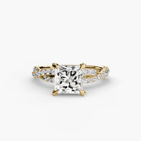 Thumbnail for The Twisted Pavé Solitaire