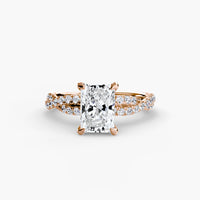 Thumbnail for The Twisted Pavé Solitaire