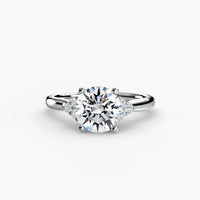 Thumbnail for Solitaire with Cluster Shoulders