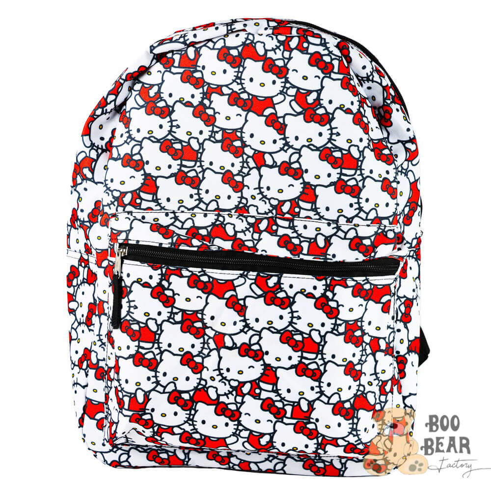 White Red Hello Kitty Backpack
