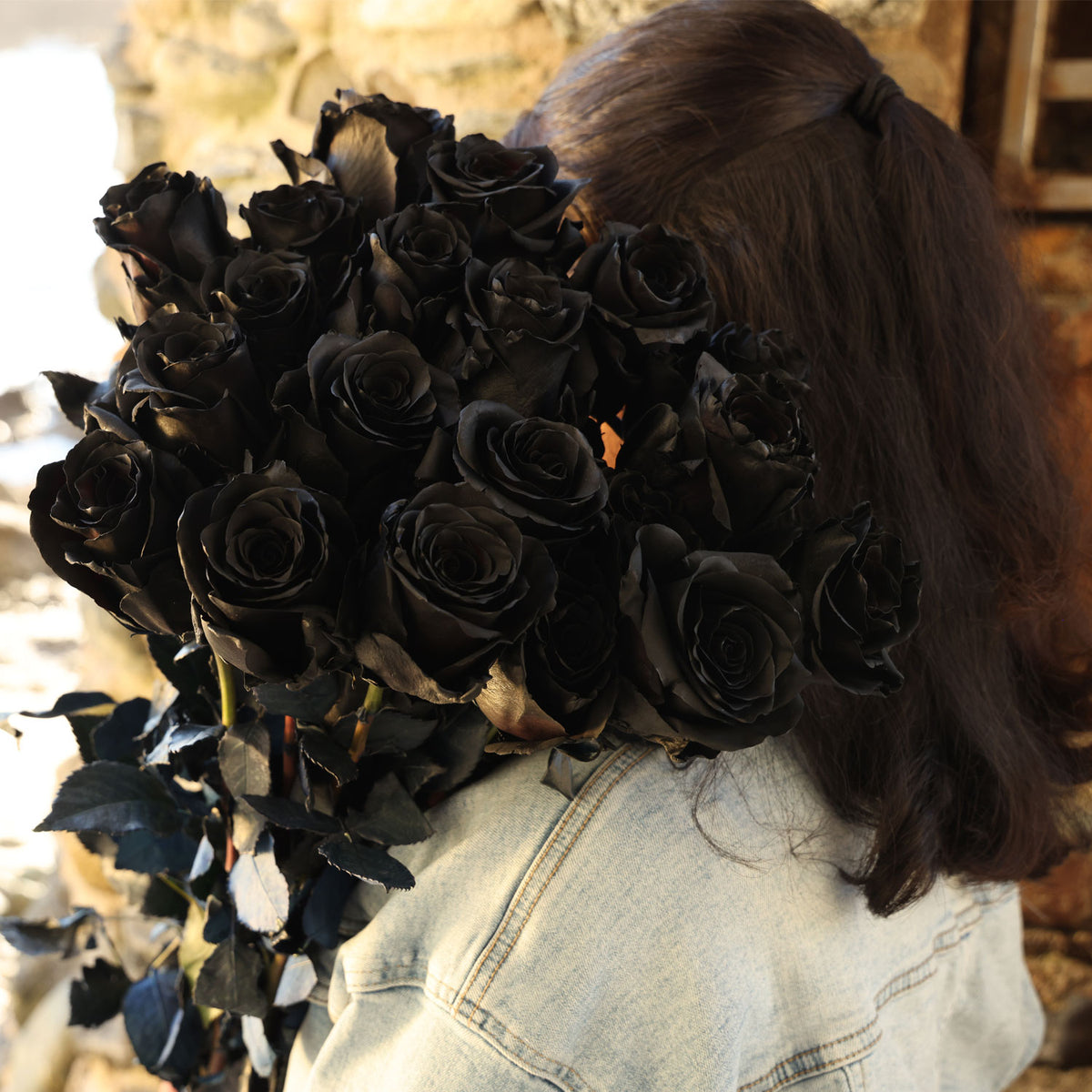 Black Mamba | Harvested Fresh, and Ready to Last | Real Black Roses ...