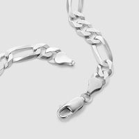 Thumbnail for 925 Sterling Silver Figaro Chain (7mm)