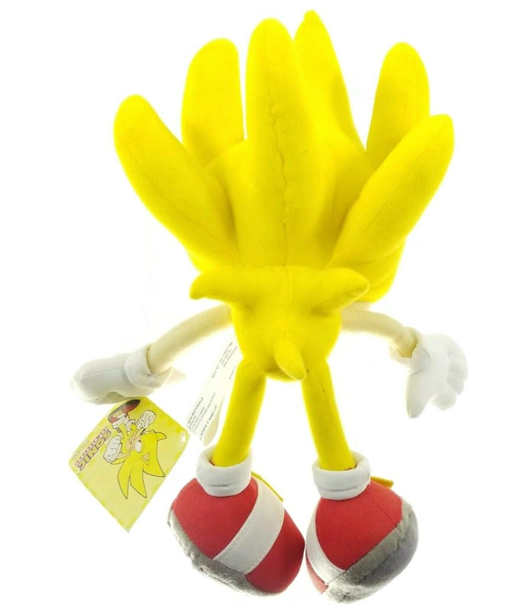 Sonic The Hedgehog Plush - Super Sonic, 12"