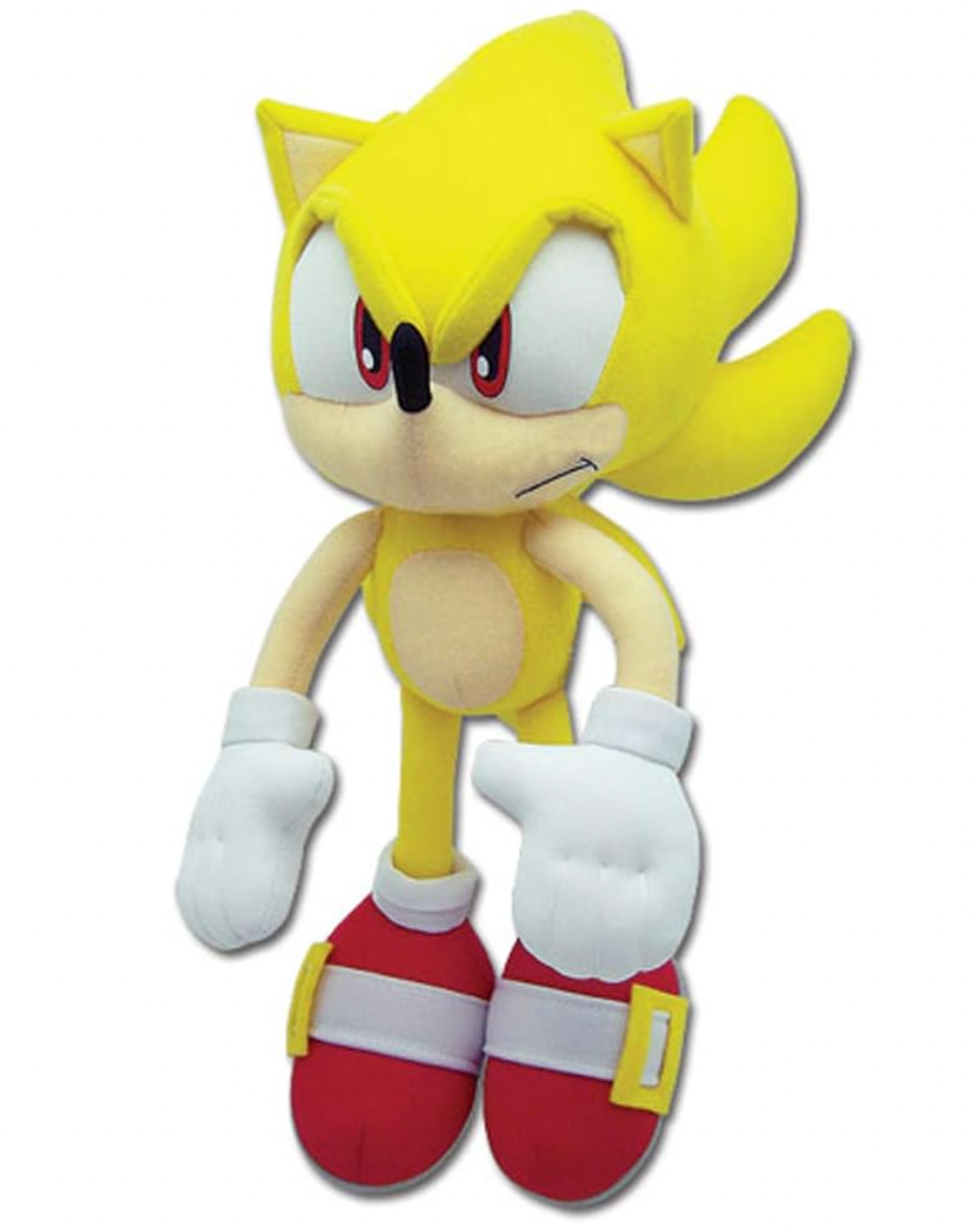 Sonic The Hedgehog Plush - Super Sonic, 12"