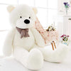 Color White 5 feet - 5ft Giant White Teddy Bear - Only $99 - Boo Bear Factory