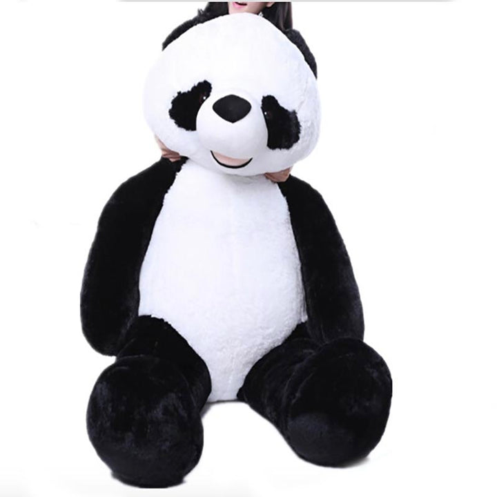 Giant stuffed store panda bear