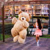 6 Feet Huge Color Light Brown Jumbo Teddy Bear - Just $139 | Fast Shipping - Boo Bear Gacory